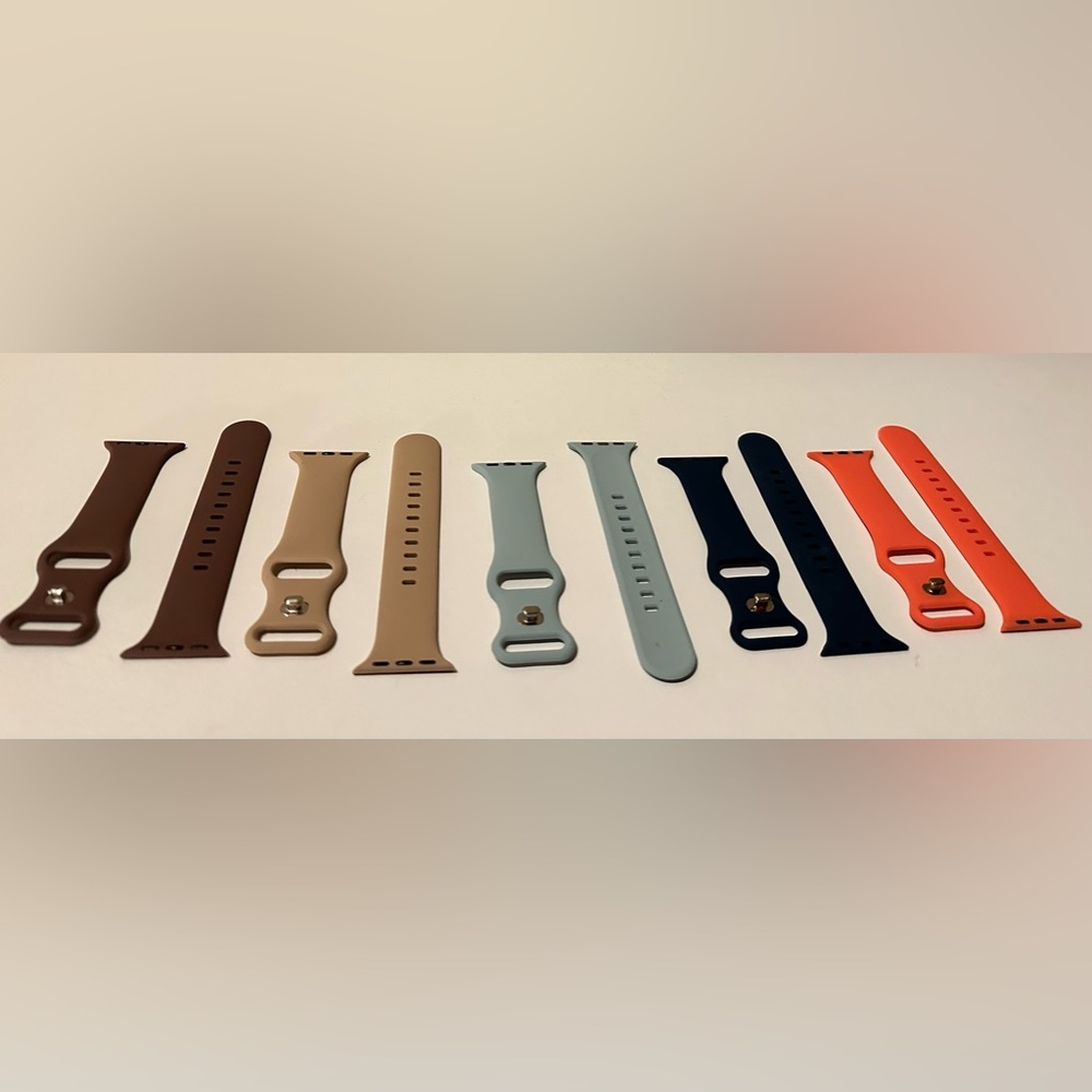 iWatch bands 5 piece set 38-40 mm series